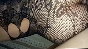 young wife lets hubby take her tight ass for first time