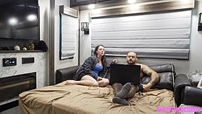 Stepbrother takes my virginity on chat roulette thrill