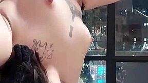 Gothic Girlfriend's Bareback Anal And Footjob Ride Pt 2 Homemade