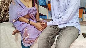 Newly Married Indian Bhabhi Fucks Devar Doggy Style Hindi Audio Homemade Creampie