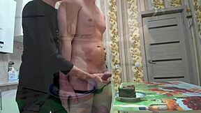 Milf Food Fetish Creampie Cfnm With Fresh Sperm Explosion