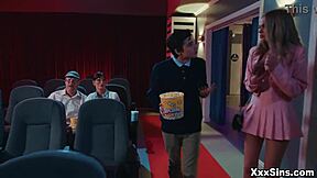 older couple disturbed teen cinema sex