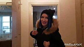 seduced street girl fucked rough in hotel russian pickup?