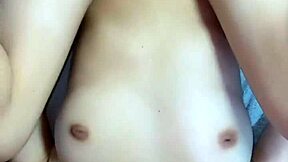 hot wife laps creampie from friend's tight pussy in amateur ffm threesome