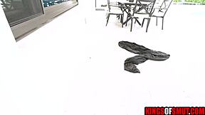 spying hot milf neighbor then fuck 😏