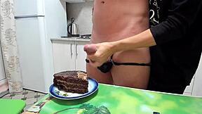 Milf Food Fetish Creampie Cfnm With Fresh Sperm Explosion