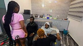 dorm orgy sluts ride huge cocks in wild college party