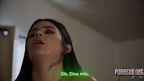 big ass latina milf begs for creampie seduction from horny son-in-law