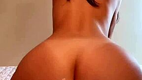 big ass college slut bent over moaning hard