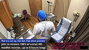 ALICE ROSE'S FIRST GYN O EXAM SPREADS PUSSY