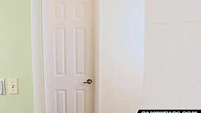 Stepdad Discovers Tied-Up Stepdaughter's Natural Tits Begging for Uncle's Touch?