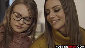 Sleazy FOSTER STEPS PARENTS threesome POUND STEP DAUGHTER hard