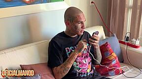 ei depois da balada arrastamos essa novinha tatuada pro apê e fudemos o cuzinho dela gostoso??