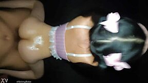 fucking my pigtail 18yo stepdaughter at her dad's funeral