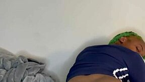 Humping Pillow Hard After Intense Gym Workout Session