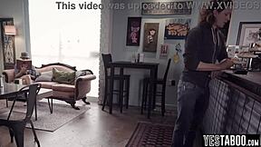 latina milf secretary bends for boss's big cock after wife stalking