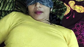 indian janvibhabhi's private moans as stepbrother roughly fucks her tight pussy and ass