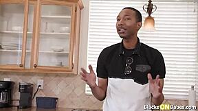 Stepdaughter Takes First Anal from Stepdad's Big Black Cock Deep!