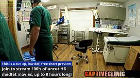 Petite blonde Daisy Bean blindfolded handcuffed slapped vibed in latex backstage! 😈🍑🔗