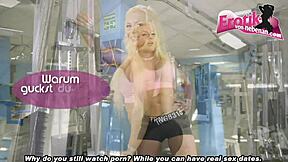 German slut begs for brutal anal casting destruction?