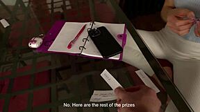 TEEN STEPSISTER loses lottery for HOT PUSSY FUCK not iPhone with dirty talk POV