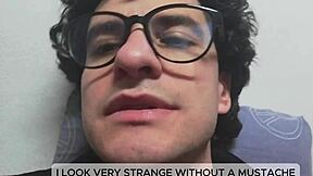 Huge Cumshot Blasts Across Client's Machine in Wild Solo Fix Fail