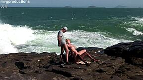 bbc DESTROYS blonde's ass in WILD anal threesome!