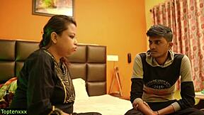 lonely bhabhi moans erotic creampie with neighbor devar