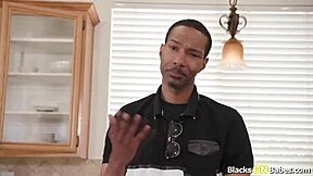 Stepdaughter Takes First Anal from Stepdad's Big Black Cock Deep!