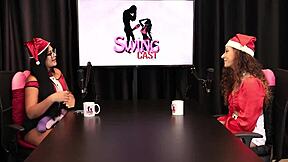 check out jujube delight's christmas special chat with tifany swing cast part 8 on sheer red