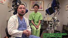 petite latina sandra chappelle spreads for daddy's backstage doggy