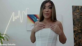 Young Brazilian Slut Priscila Belini Takes Hardcore DP Anal and Piss!