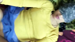 indian janvibhabhi's private moans as stepbrother roughly fucks her tight pussy and ass