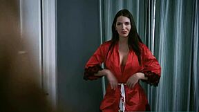 Caught Sniffing StepAunt's Panties Leads To Titty Fuck