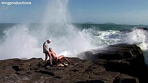 bbc DESTROYS blonde's ass in WILD anal threesome!