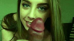 oh god, my cute blonde stepsis seduces my huge cock to family orgasm pov!