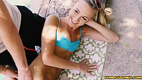 Dane Makes Bree Mitchell Deepthroat His Monster Cock