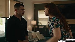horny milf syren demer seduces guy into wild fuck!