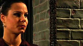 hey two young lesbians betrayed in prison playing slave games