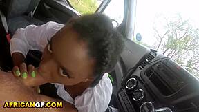 wanna see this ebony babe roughed up outdoors by white bf? 😈🍫