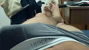 young brazilian solo handjob big cock day 4 of 365