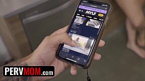 Stepson Fucks Chubby Blonde MILF Mom With BBC Cowgirl Cumshots