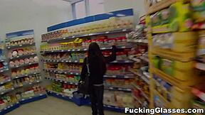 fucking my glasses teen seren for dinner... cumshot orgy!