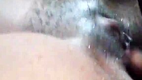 made her squirt rivers first time licking that curvy wet latina ass