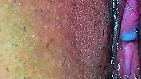 HOT PUSSY CUM GUSHES OUT DURING WET ASIAN HOUSEWIFE SHAVE