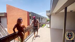 petite nikyee cruz rides rome major poolside creampie 😍🍆💦