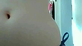 wanna see cute student rip clothes off and grope her natural tits?