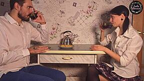 student invites classmate over ends in rough deepthroat doggystyle cum facial