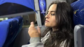 i sucked stranger's cock on real bus till he came in my mouth