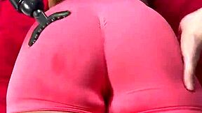 ebony teen lily starfire with huge natural tits fucked post-massage